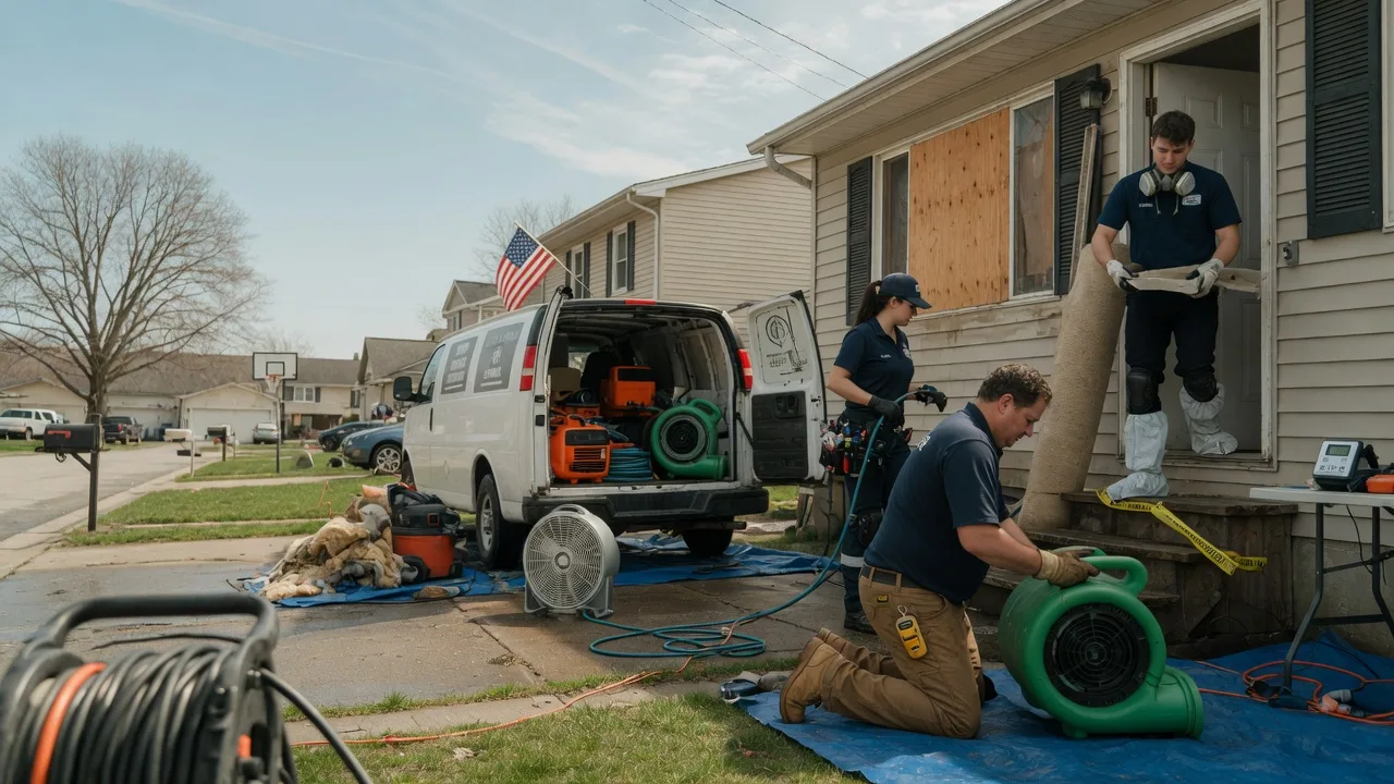 Water Damage Restoration in Mcewen, TN near me